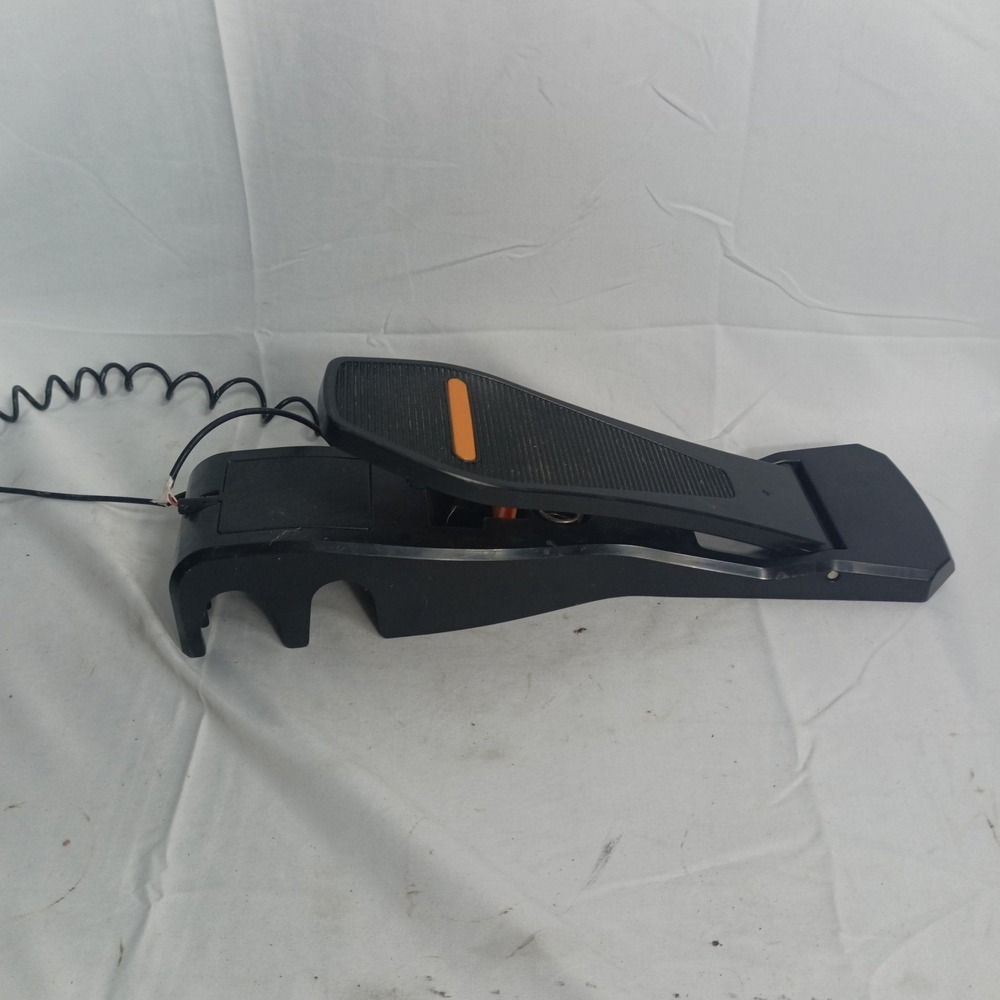 Guitar Hero Drum Kick Pedal Black with Orange Stripe  Controller *READ* A9